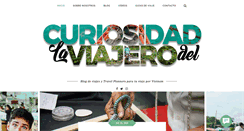 Desktop Screenshot of lacuriosidaddelviajero.com